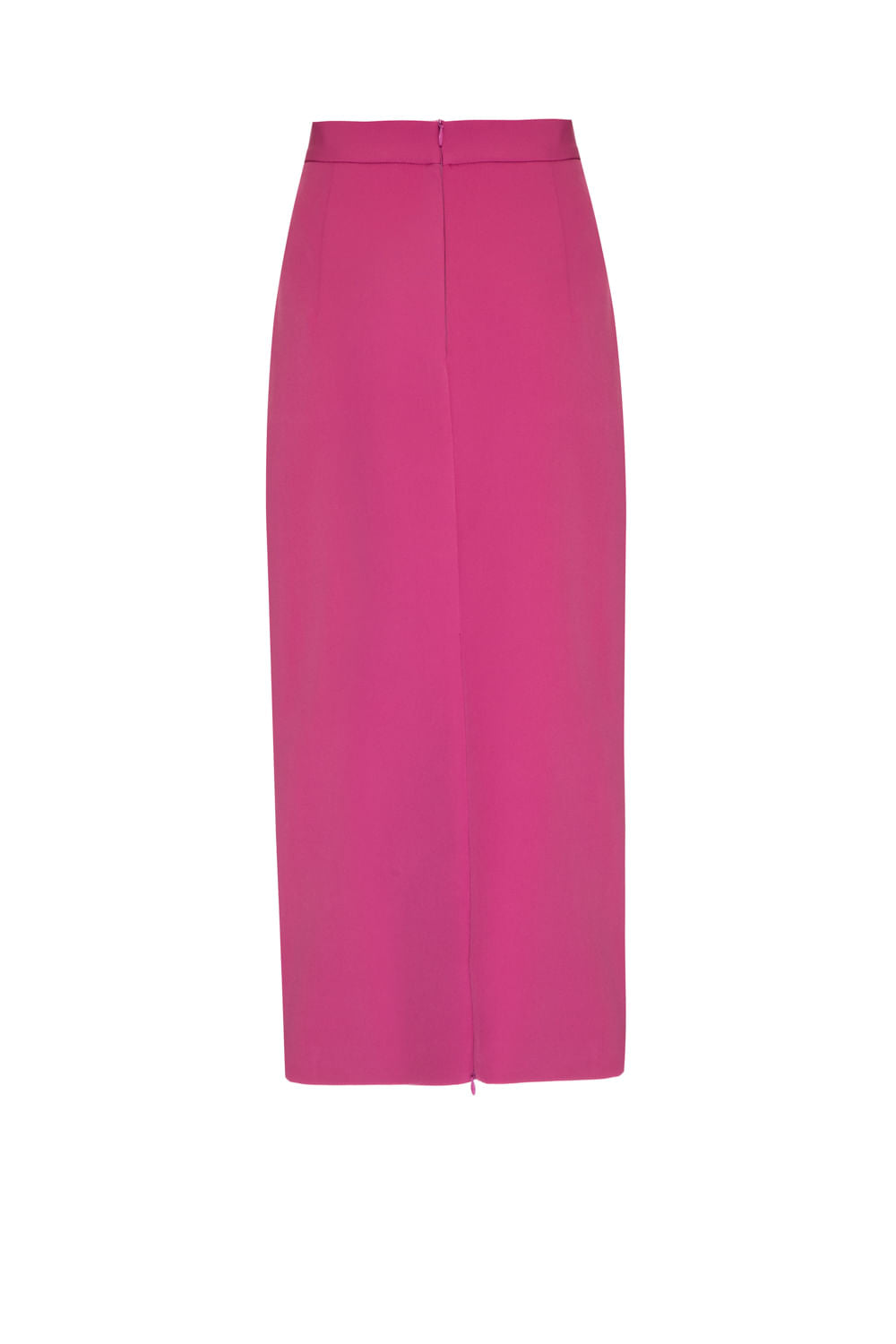 SAIA MÍDI CREPE EDIE FUCSIA