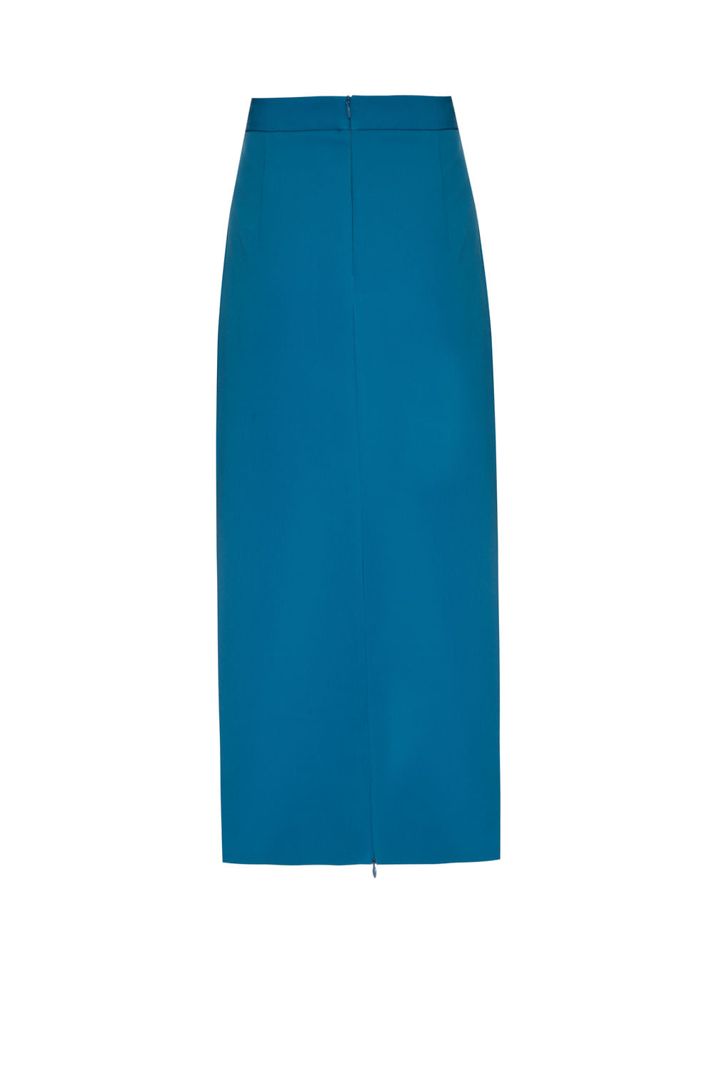 SAIA MÍDI CREPE EDIE AZUL