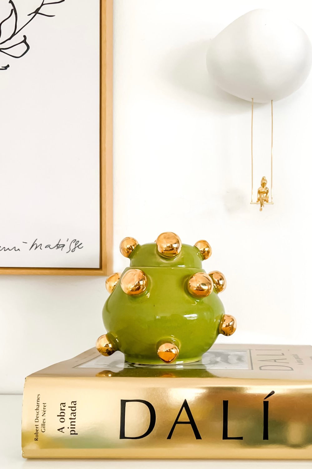 POTE FREESIA VERDE E ROSA