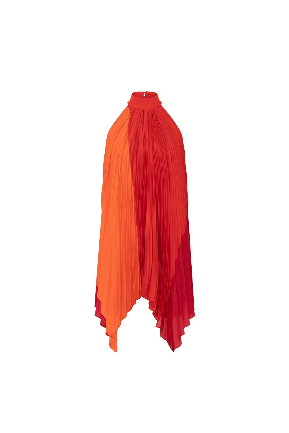 Blusa cetim fatiha laranja