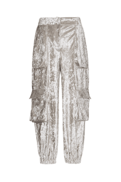 CALÇA CASUAL VELVET CINZA