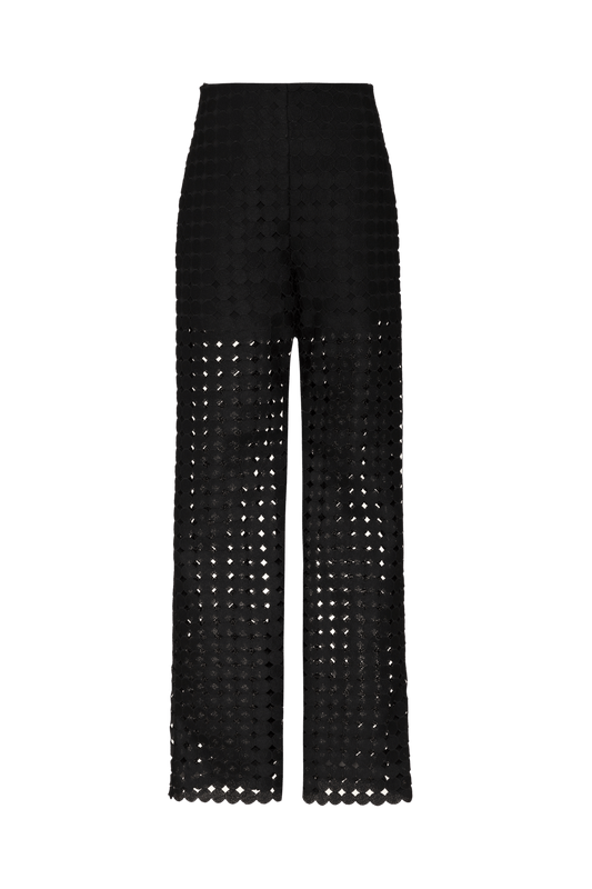 CalÃ§a renda guipir memory preto