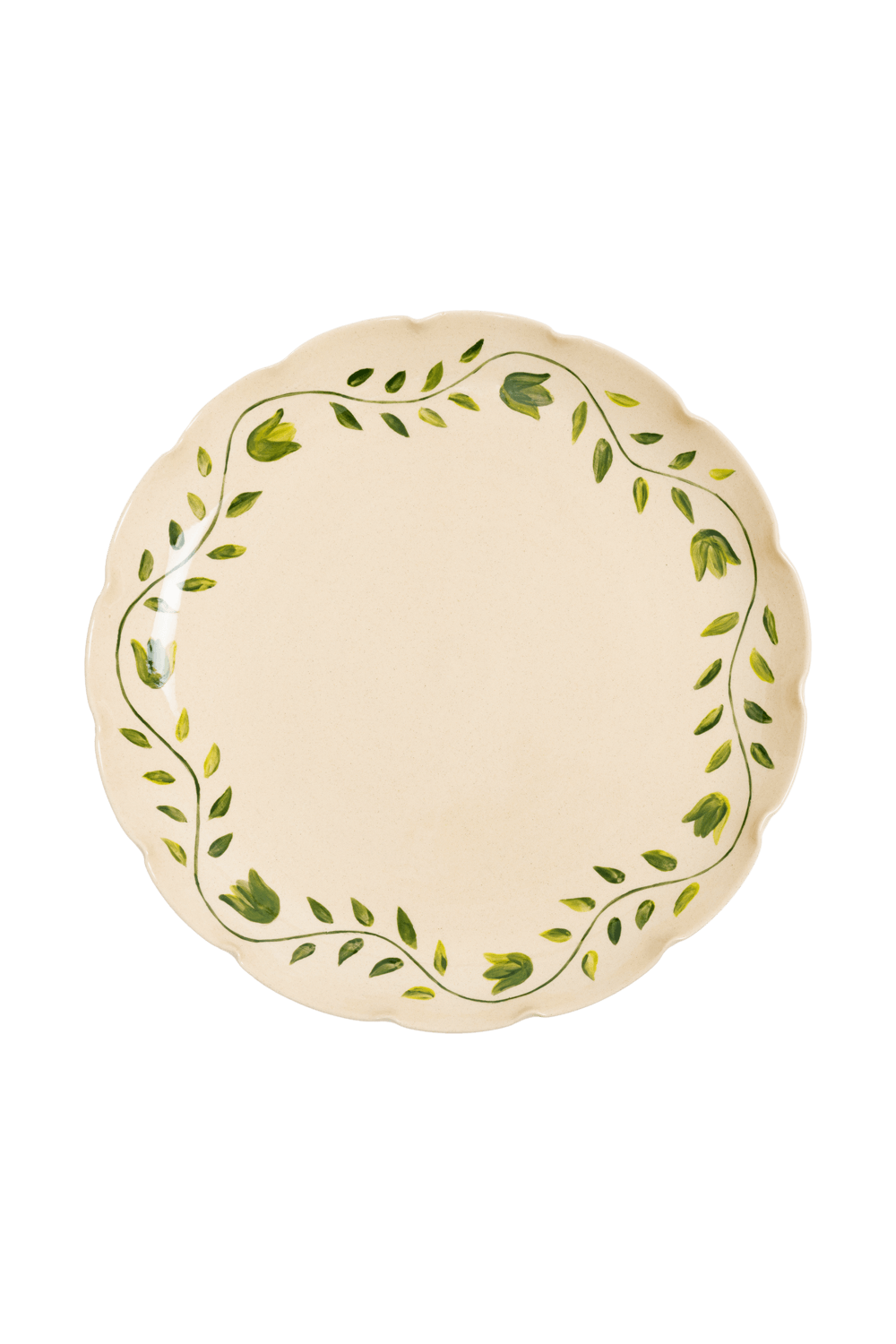 PRATO REFEIÇÃO TULIP GARDEN NATURAL