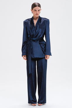 BLAZER VELVET DUSK AZUL MARINHO