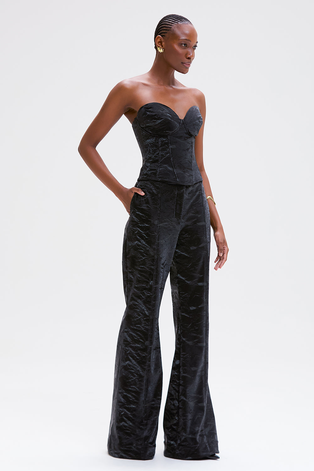 CALÇA LEATHER NOIR 310 PRETO