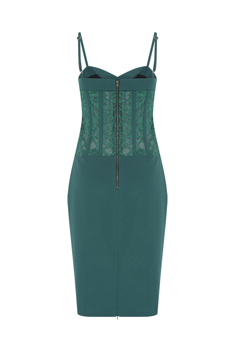 VESTIDO CURTO CREPE SITIRÁ 530 VERDE