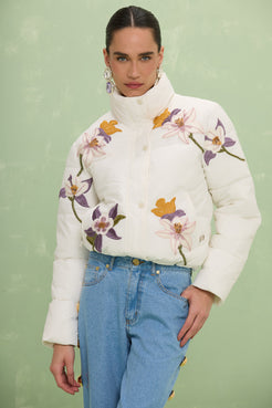 JAQUETA PUFFER NORMA OFF WHITE