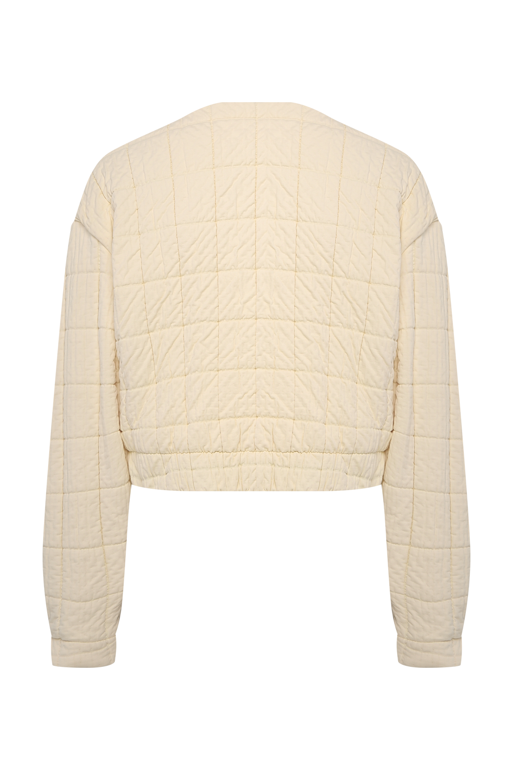 JAQUETA MATELASSÊ CECÍLIA OFF WHITE