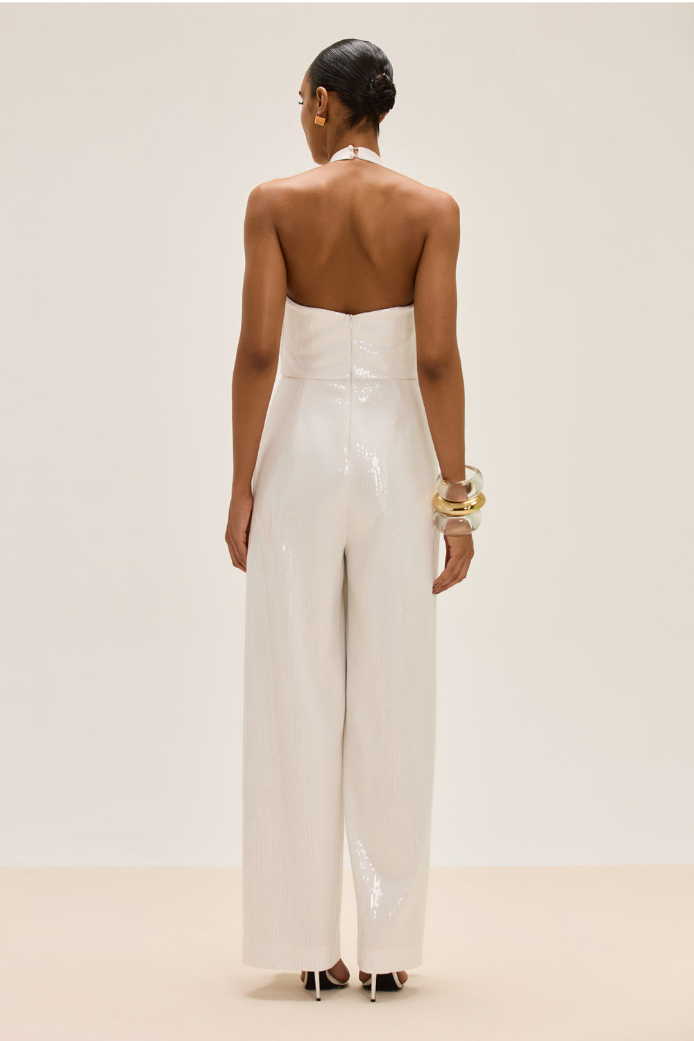 MACACÃO PAETÊ HALO OFF WHITE