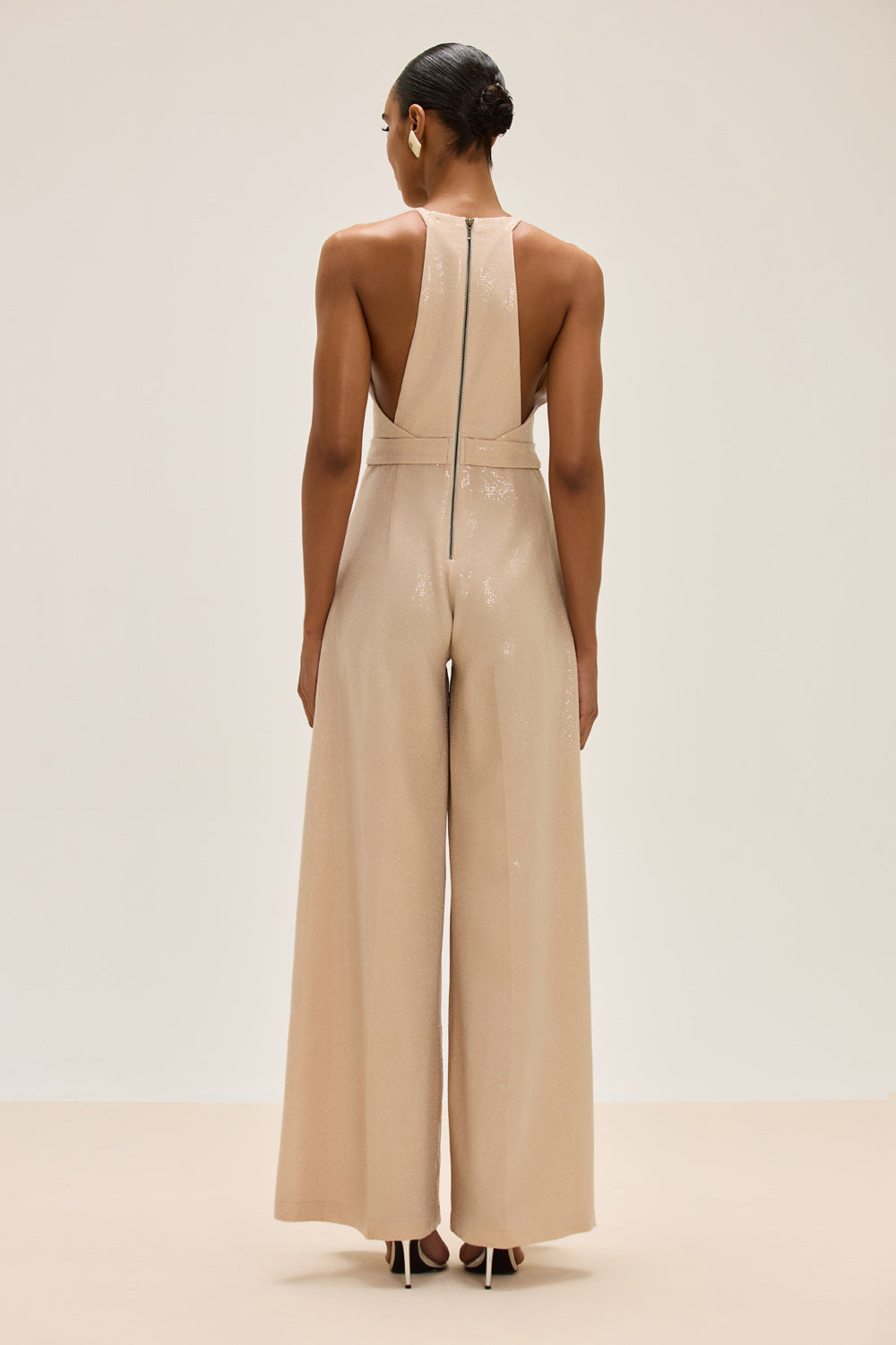 MACACÃO MALHA PHASES DOURADO