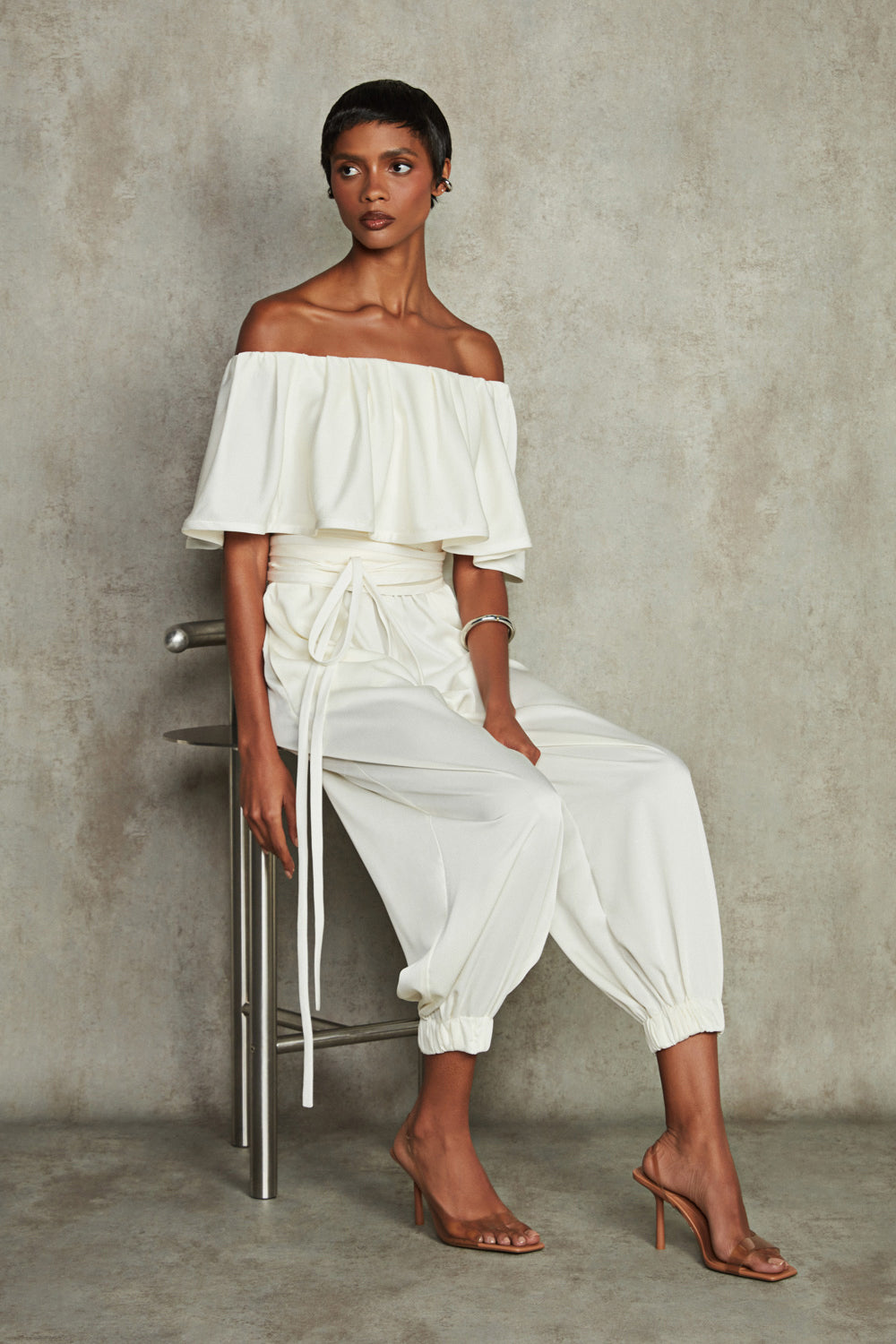 MACACÃO ALFAITARIA ETHEL OFF WHITE