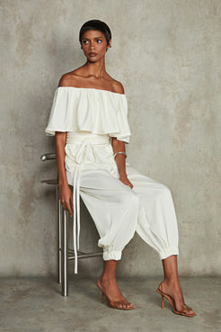 MACACÃO ALFAITARIA ETHEL OFF WHITE
