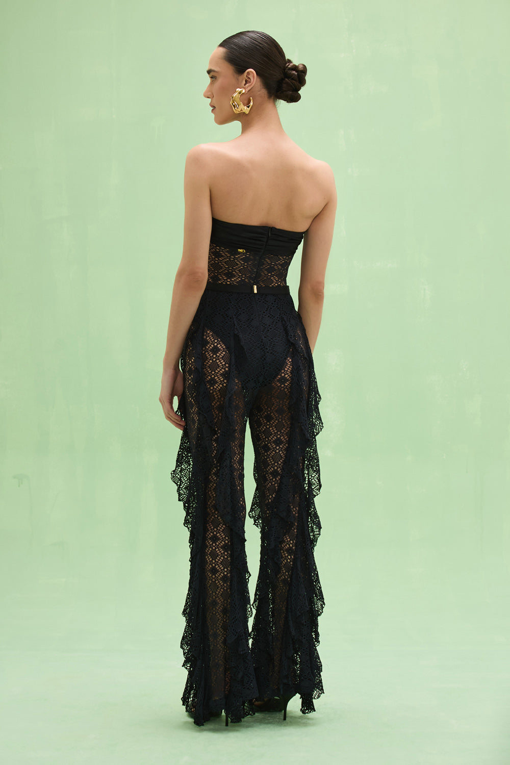 MACACÃO MARTINA LYCRA PRETO