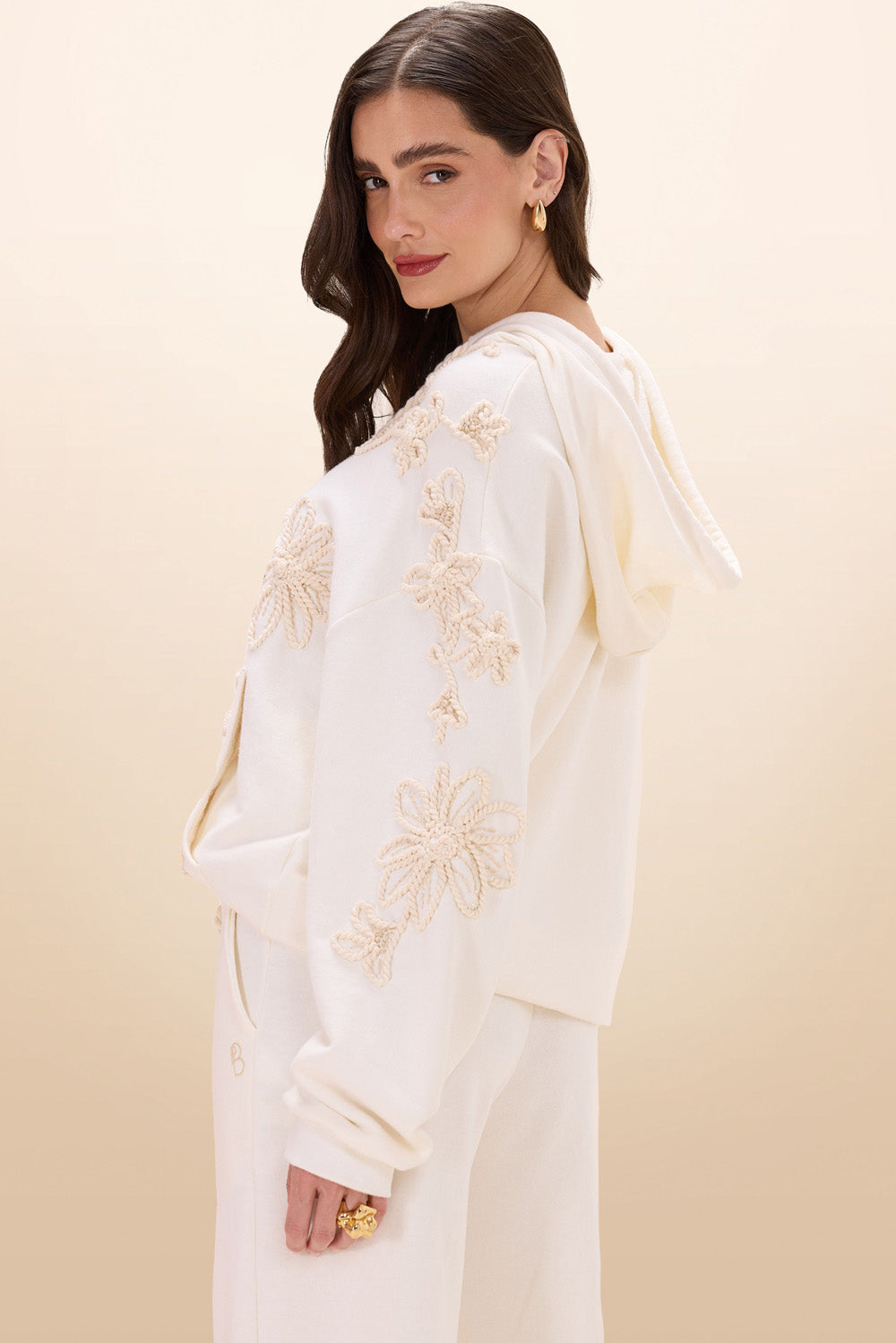 MOLETOM MOLETOM IRIS OFF WHITE