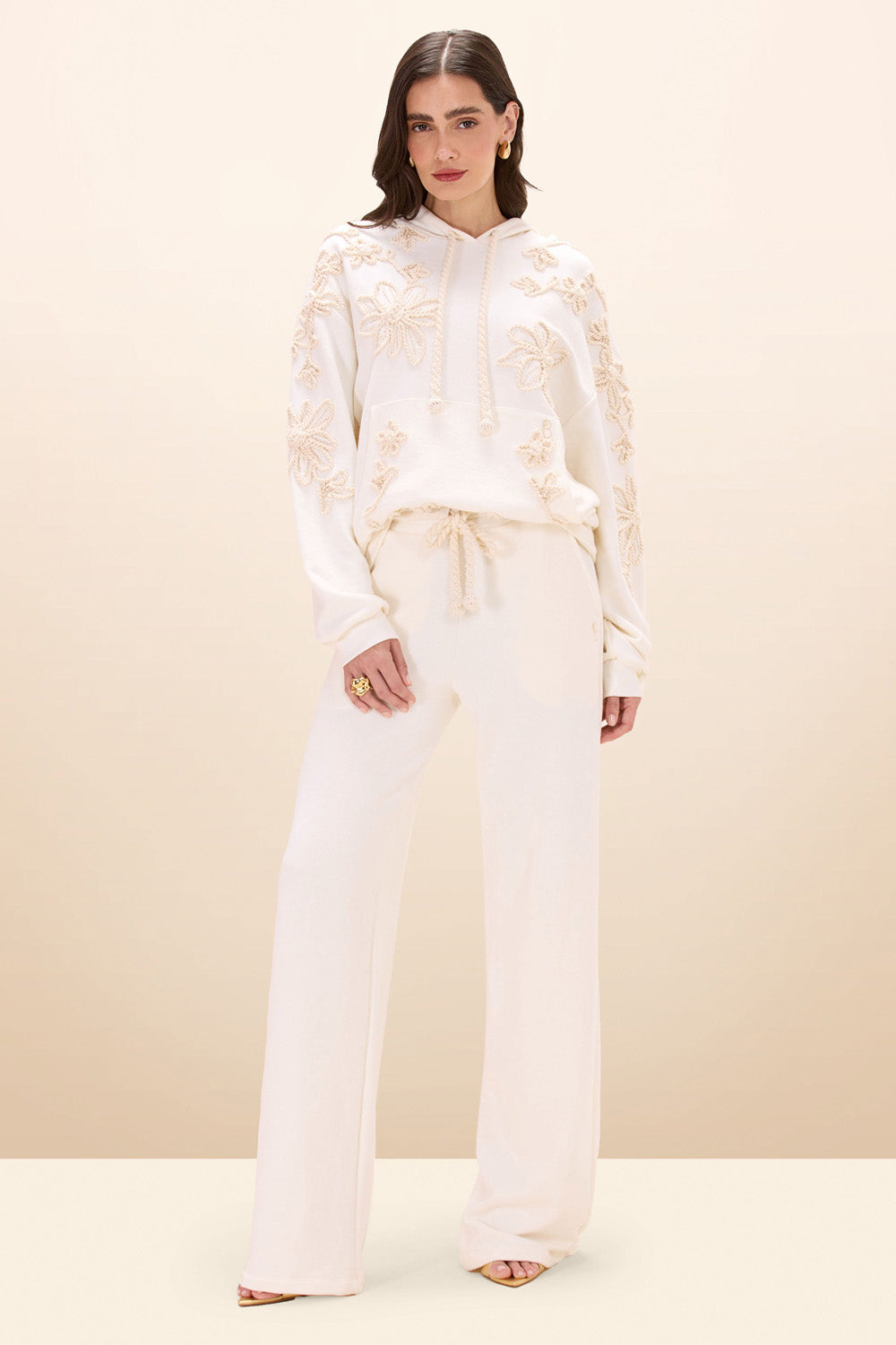 CALCA MOLETOM IRIS OFF WHITE