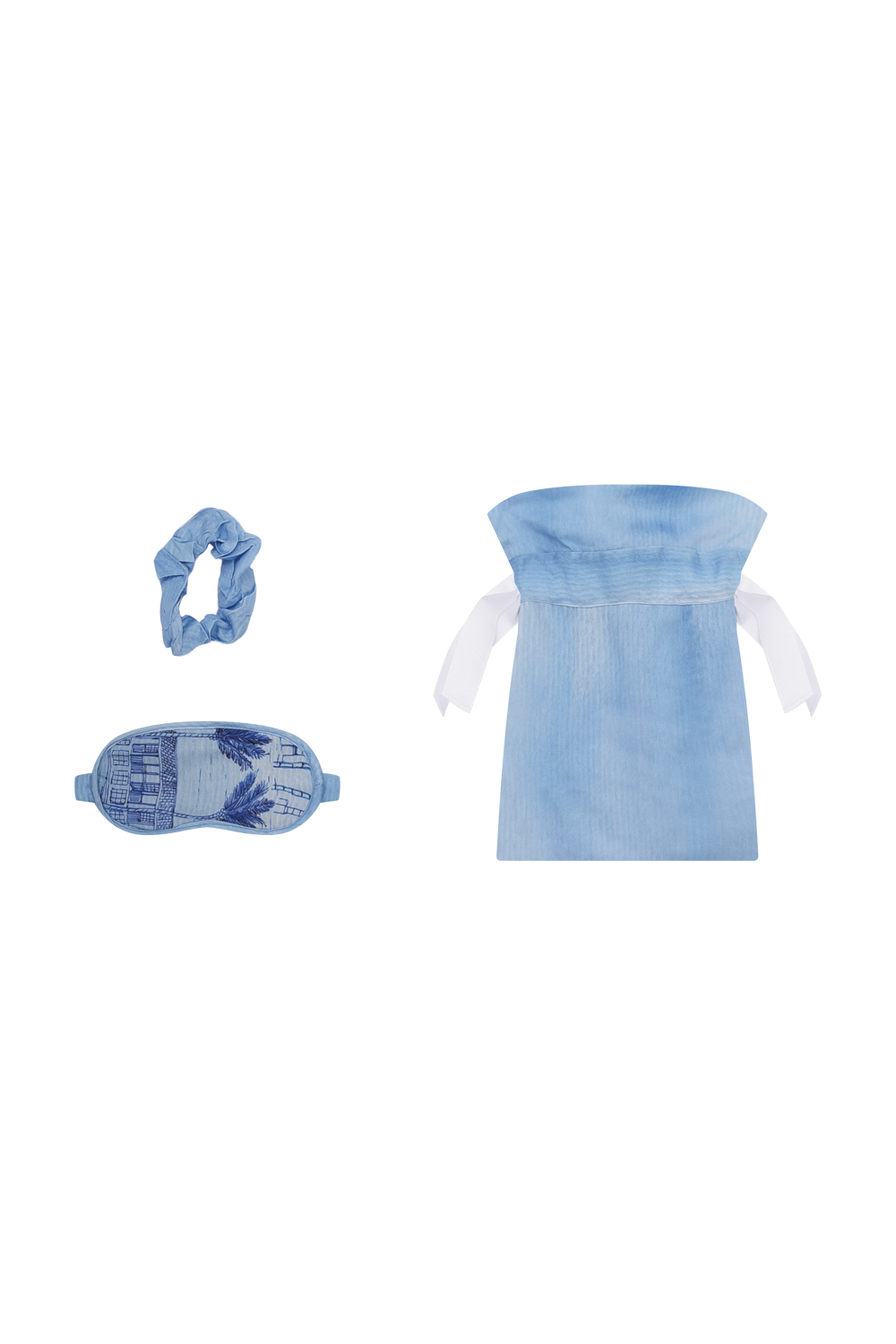 PIJAMA LONGO PARATY AZUL CLARO