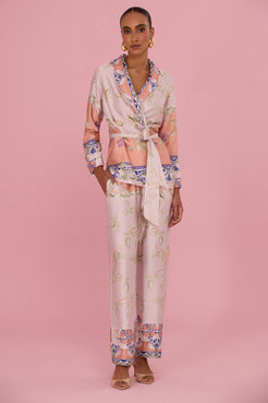 PIJAMA LONGO MAIZA BEGE