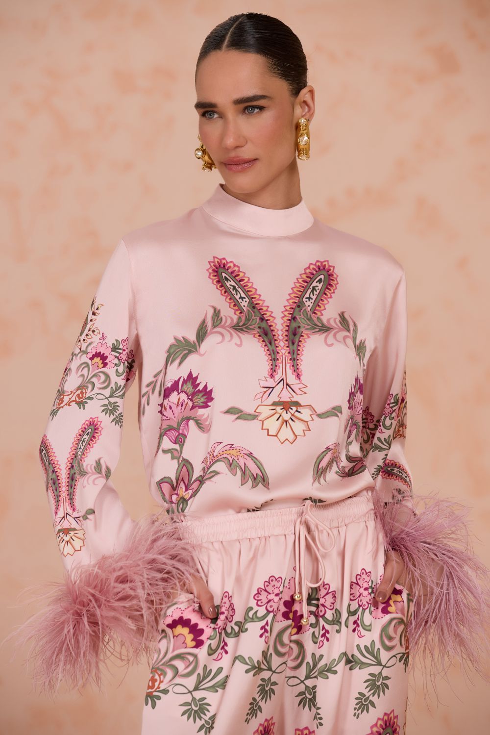 PIJAMA LONGO BOHO ROSE