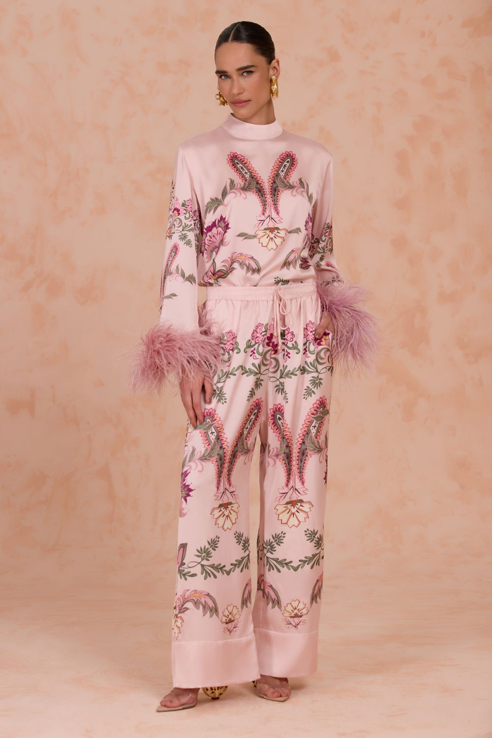 PIJAMA LONGO BOHO ROSE