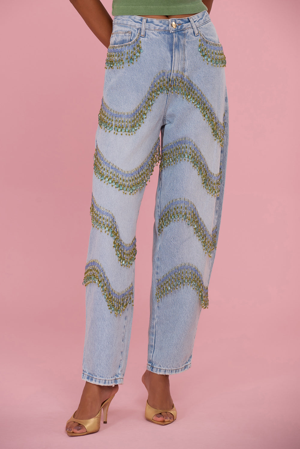 CALÇA DENIM 2002 AZUL CLARO
