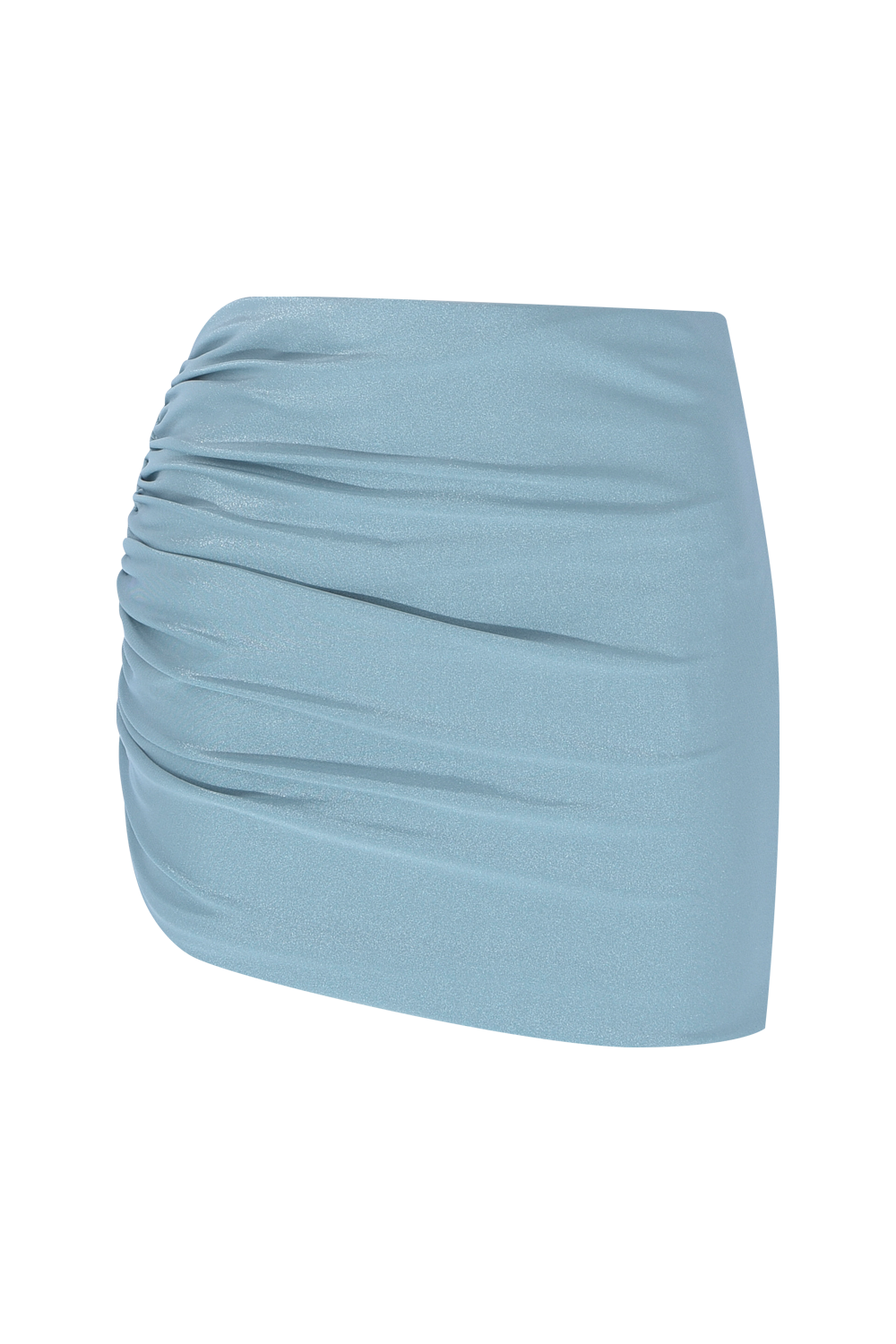SAIA CURTA GROOVY LYCRA AZUL