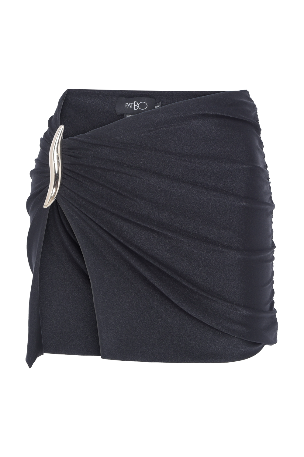 SAIA CURTA MARTINA LYCRA PRETO
