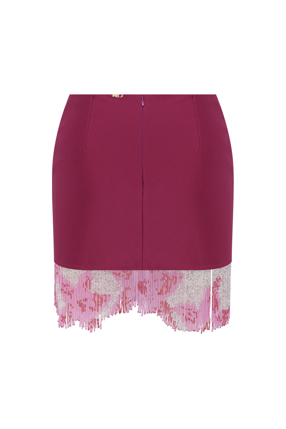 SAIA CURTA SUSPENTAL LYCRA VERMELHO