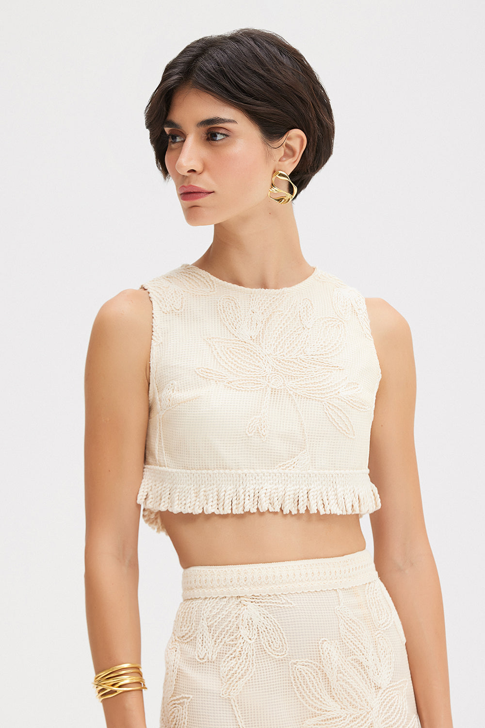 TOP TELA JOY OFF WHITE