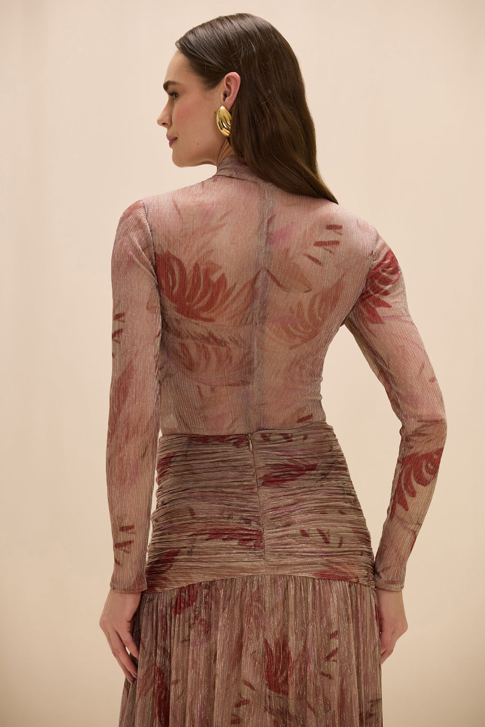 BODY FEATHERS ROSE