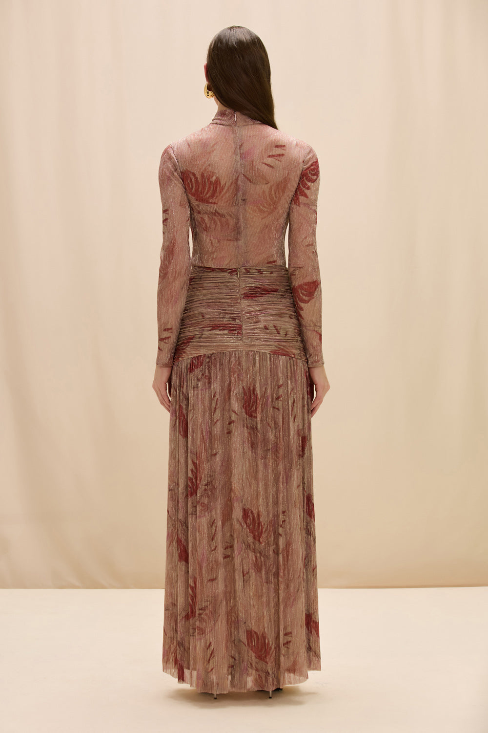SAIA LONGA FEATHERS ROSE