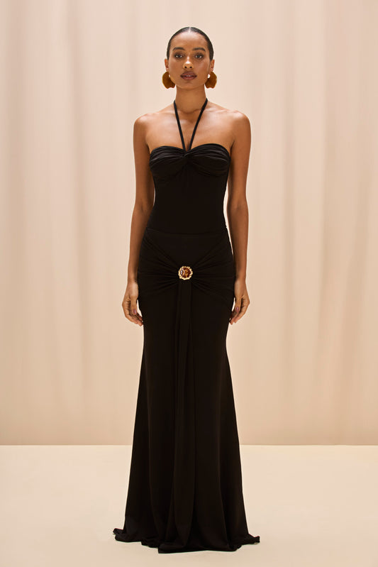 SAIA LONGA JERSEY INTENSITY PRETO