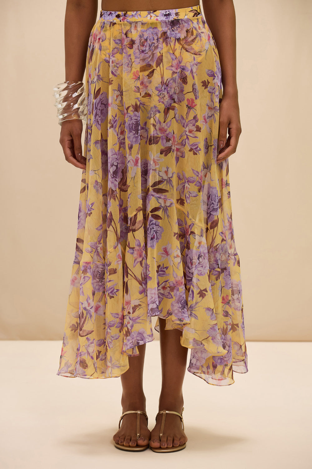 SAIA LONGA PEONY AMARELO