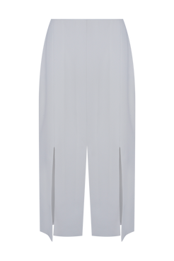SAIA MIDI DUAL CREPE OFF WHITE