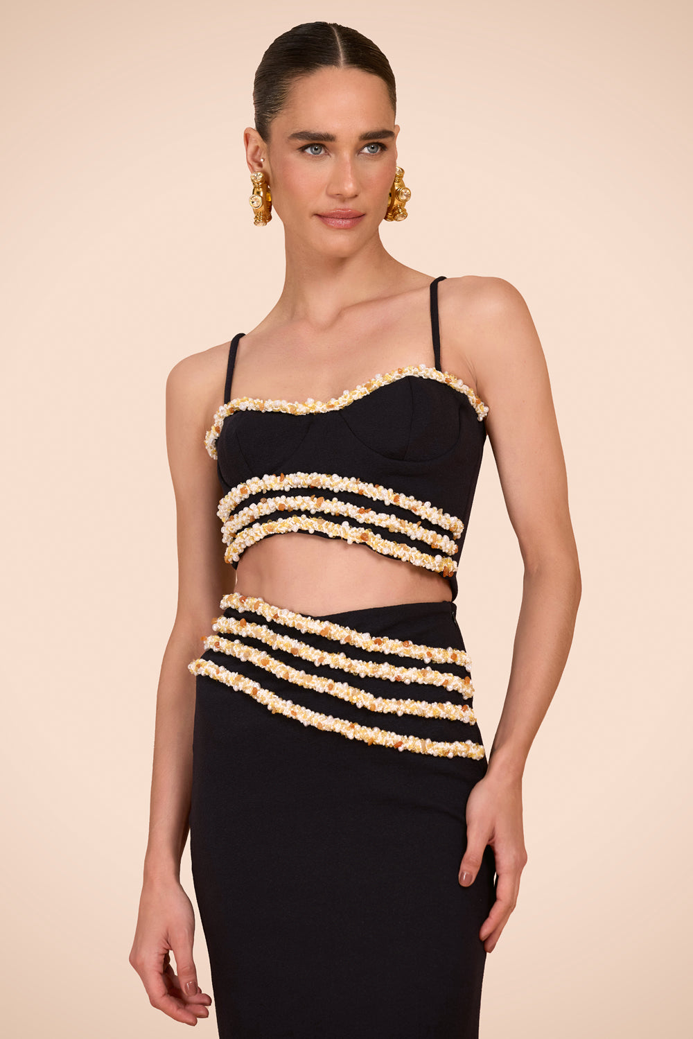 TOP MALHA JADE PRETO