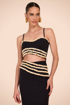 TOP MALHA JADE PRETO