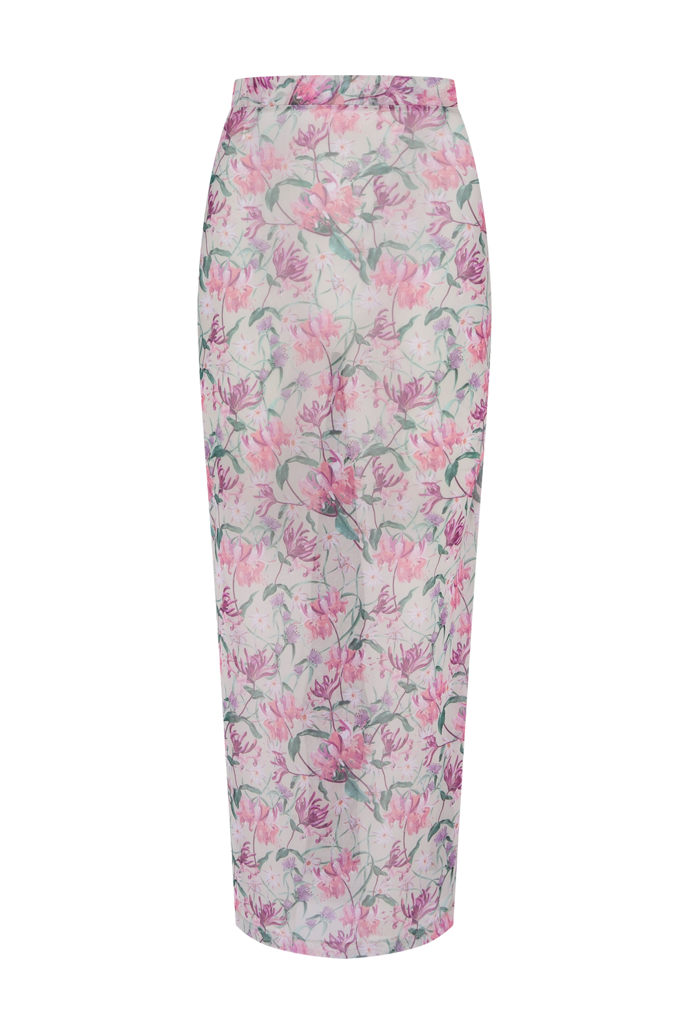 SAIA MIDI HONEY FLOWER VERDE