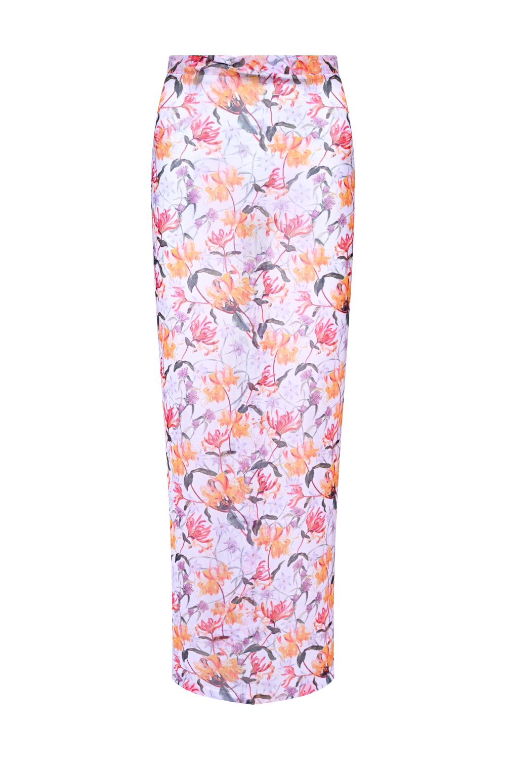 SAIA MIDI HONEY FLOWER OFF WHITE