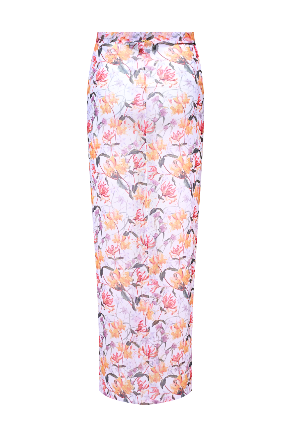 SAIA MIDI HONEY FLOWER OFF WHITE