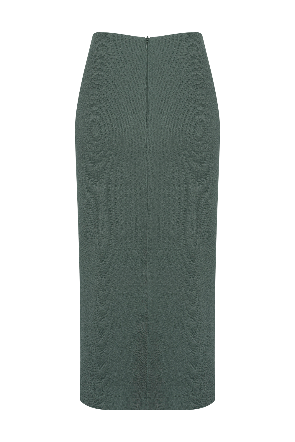 SAIA MIDI MALHA HILDA VERDE ESCURO