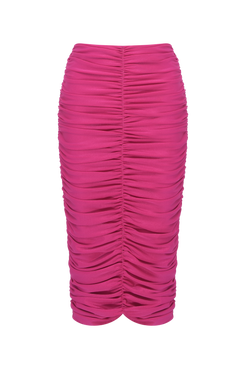 SAIA MIDI MARTINA LYCRA ROSA