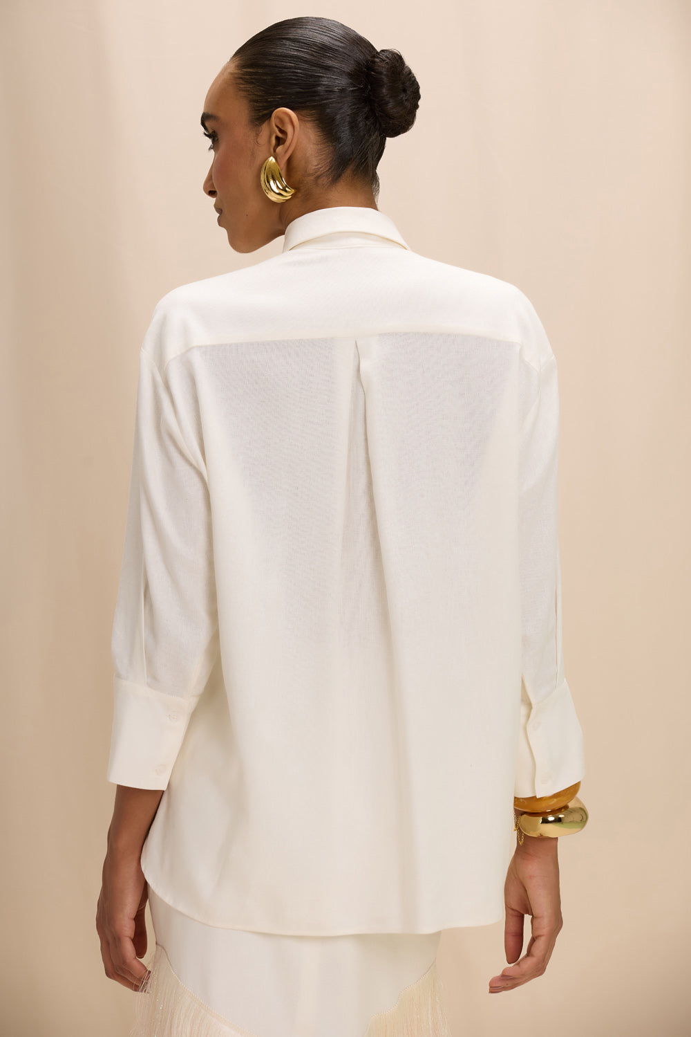 CAMISA LINHO GABRIELA OFF WHITE