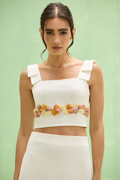 TOP LINHO GABRIELA OFF WHITE