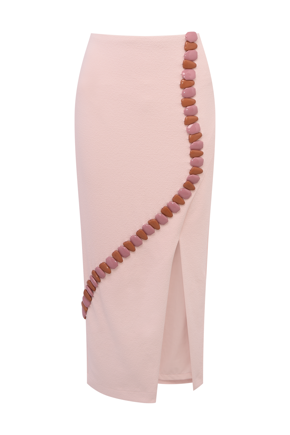 SAIA MIDI MALHA DELYA ROSA
