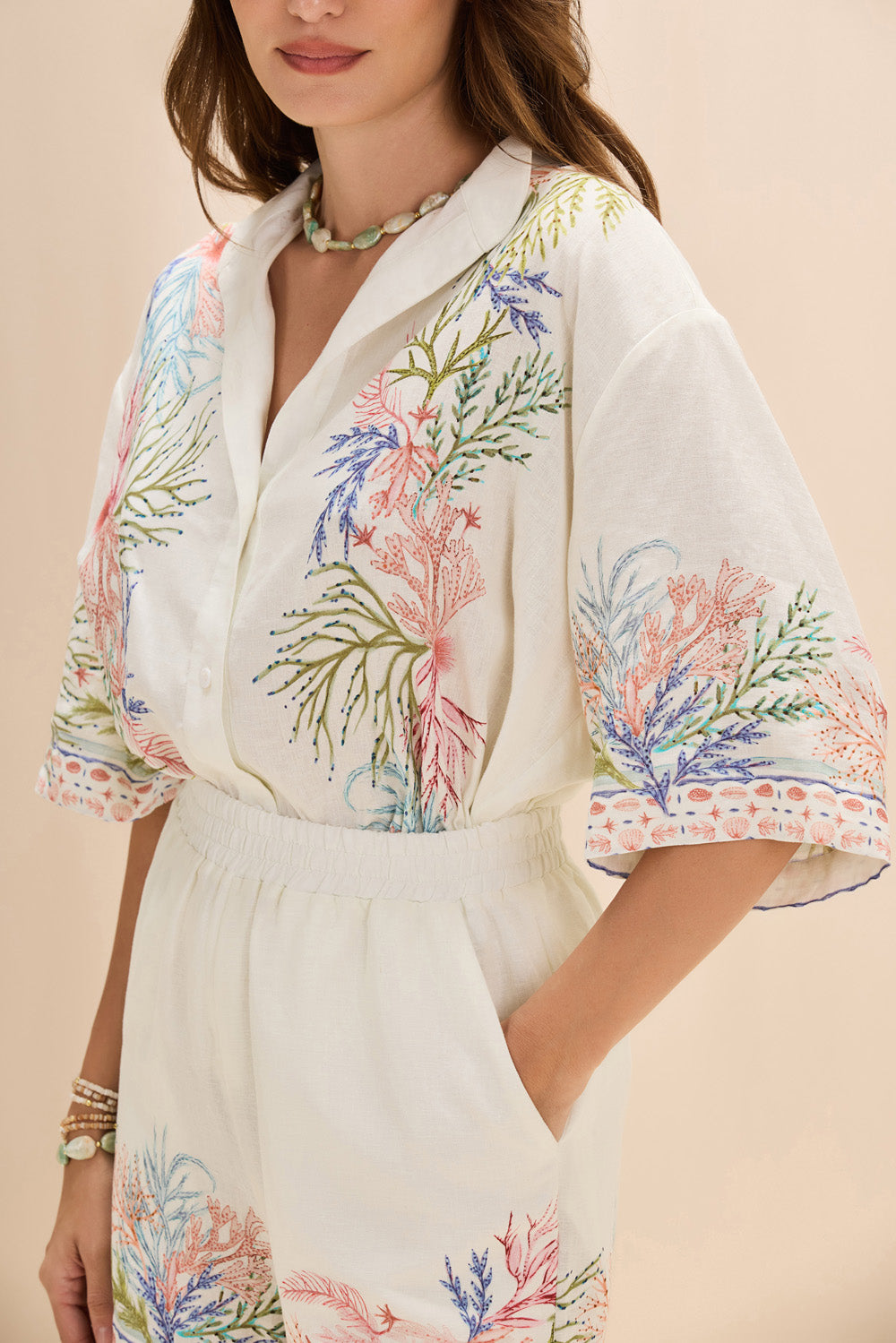 CONJUNTO SEAWEED  OFF WHITE