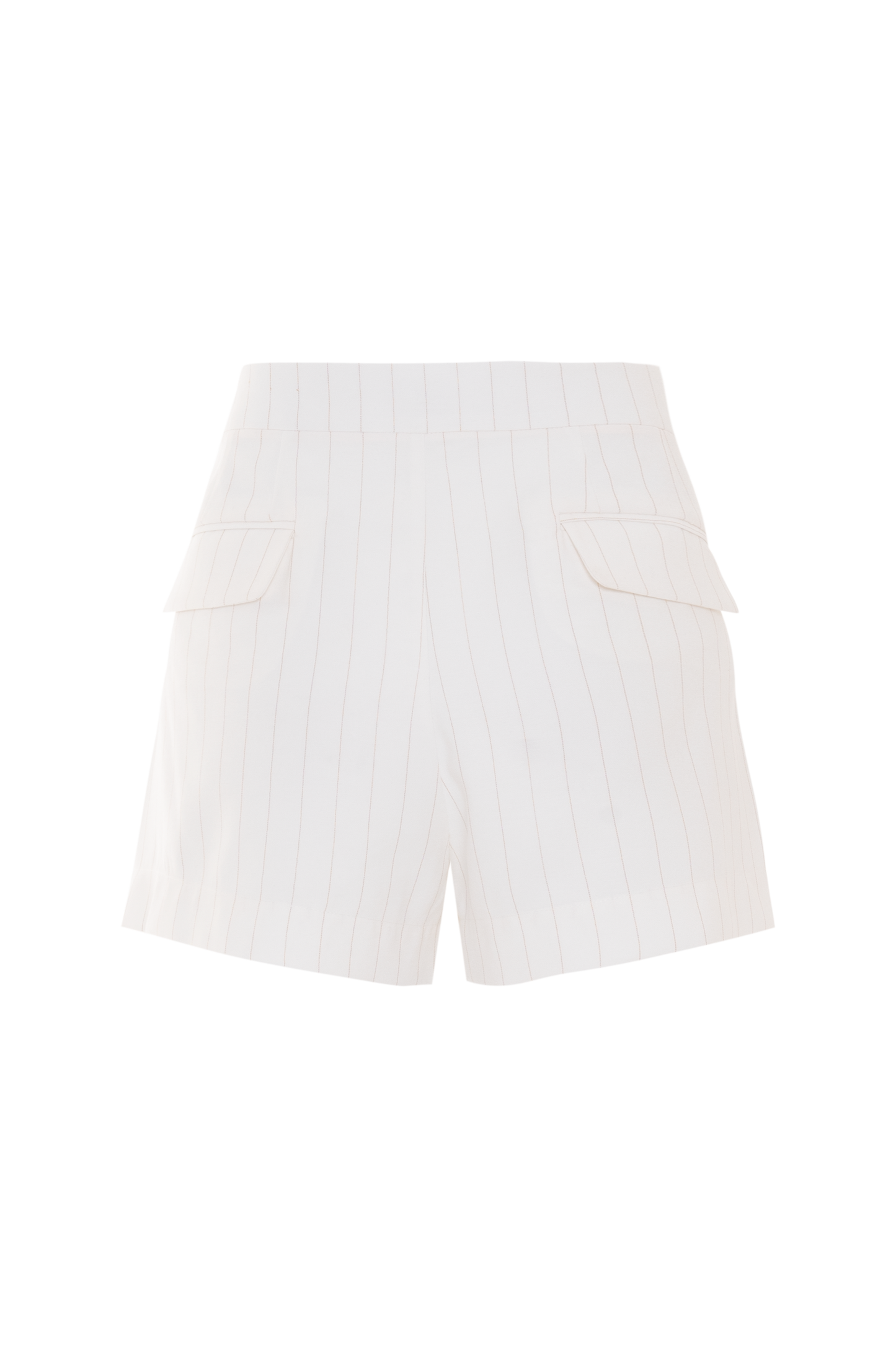 SHORTS METALLIC STRIPE PULSE OFF WHITE