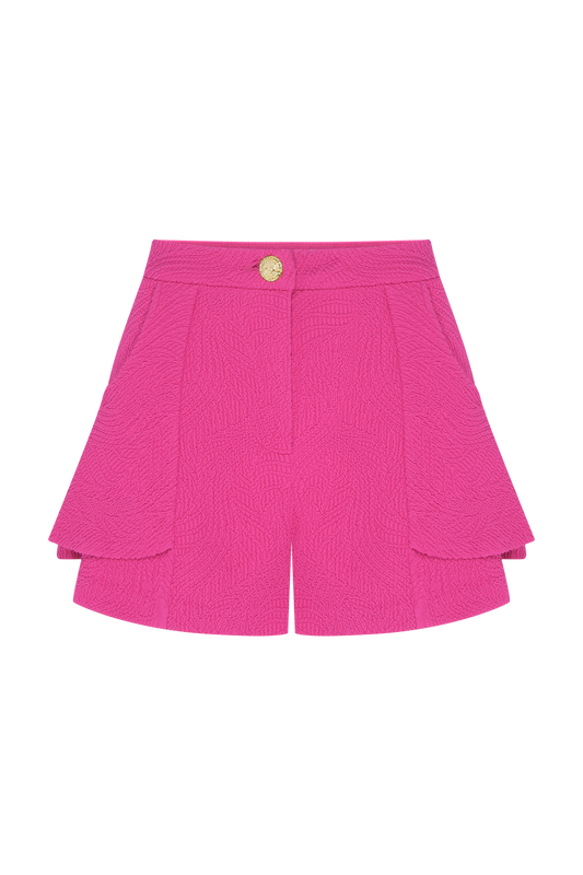 SHORT BREEZE JACQUARD ROSA