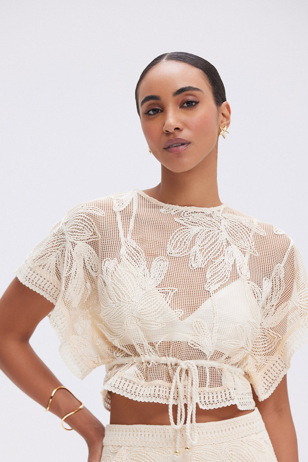 TOP TELA JOY OFF WHITE