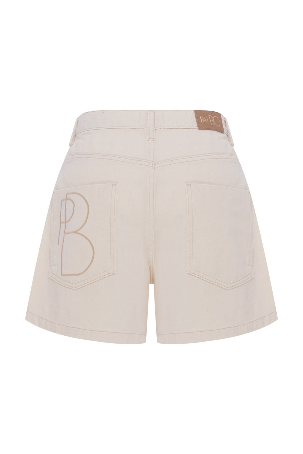 SHORT ALINA DENIM OFF WHITE