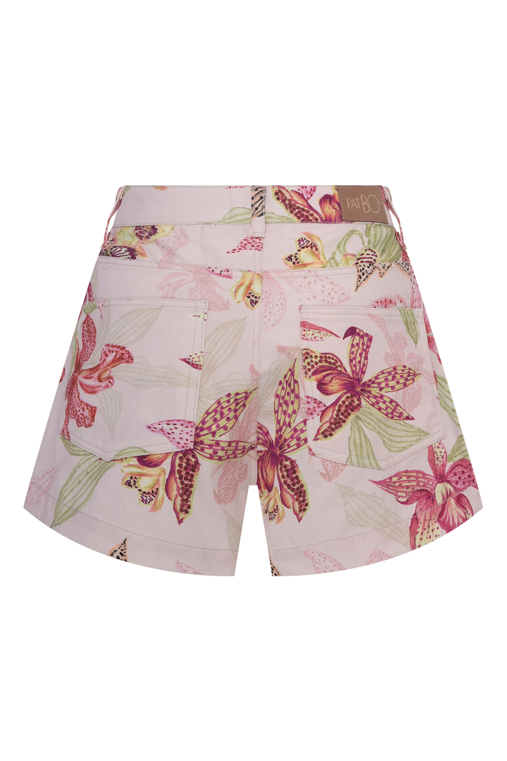 SHORT ORCHID BLOOM DENIM ROSE