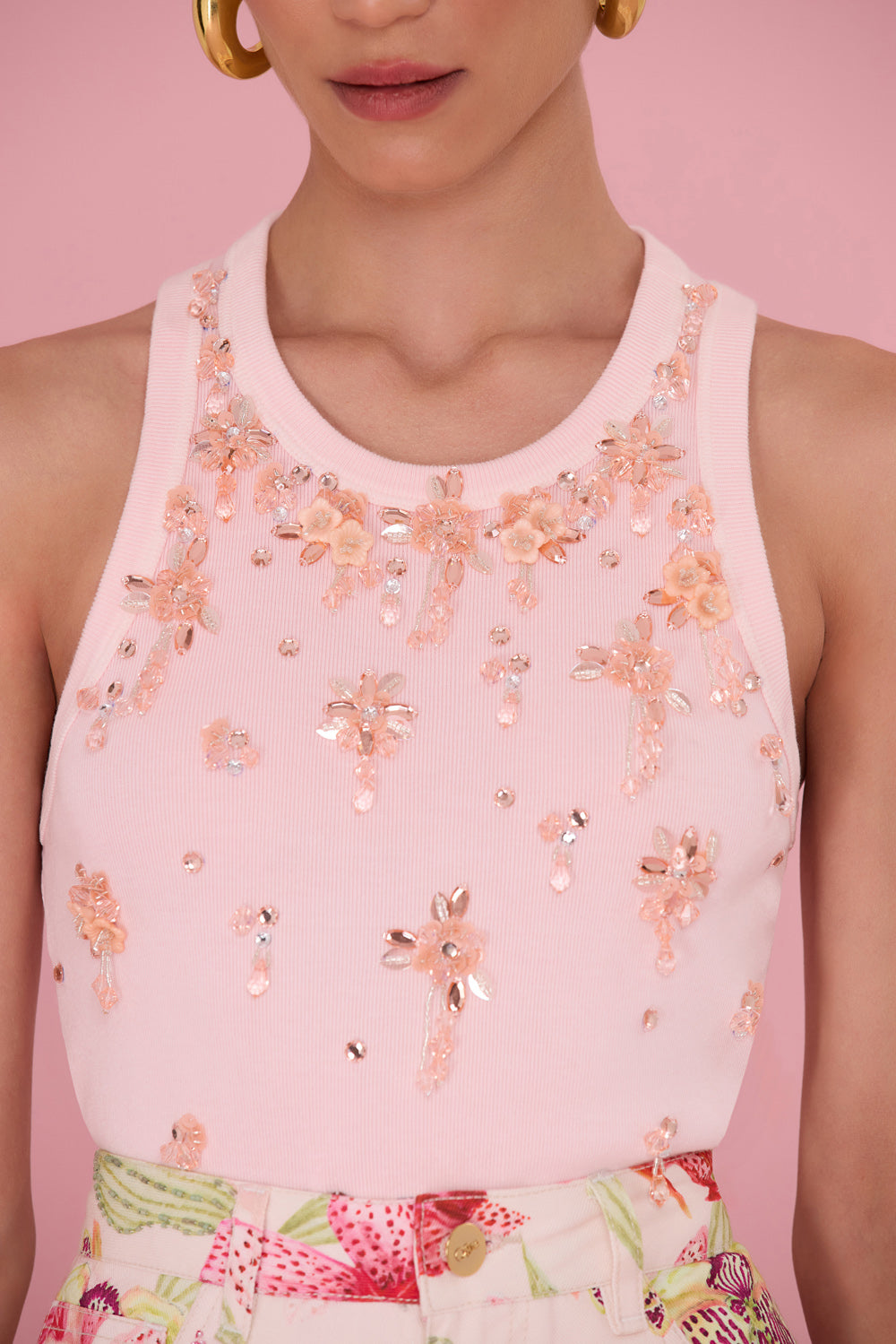 REGATA CRYSTAL EMBROIDERY ROSA